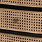 Baxton Studio Nabila Modern Bohemian Black Bayur Wood and Natural Rattan 3-Drawer End Table Nightstand 227-12895-ZORO - alternate 7
